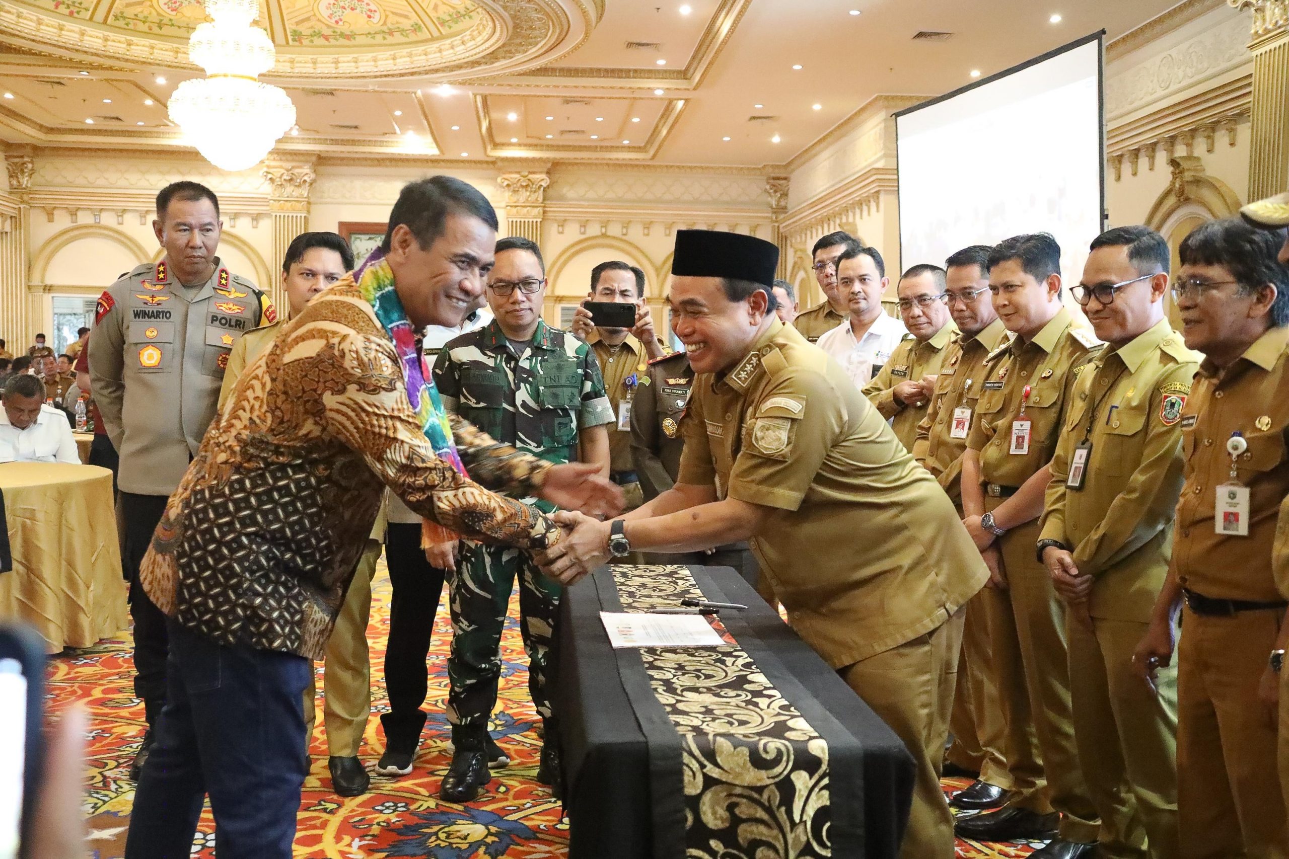 Mentan Amran: Potensi Lahan di Kalsel Dapat Dimanfaatkan Untuk Memenuhi Kebutuhan Pangan Indonesia