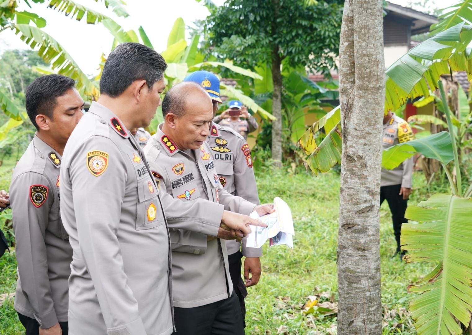 Wakapolda Tinjau Lahan Program Ketahanan Pangan di SPN Polda Metro Jaya