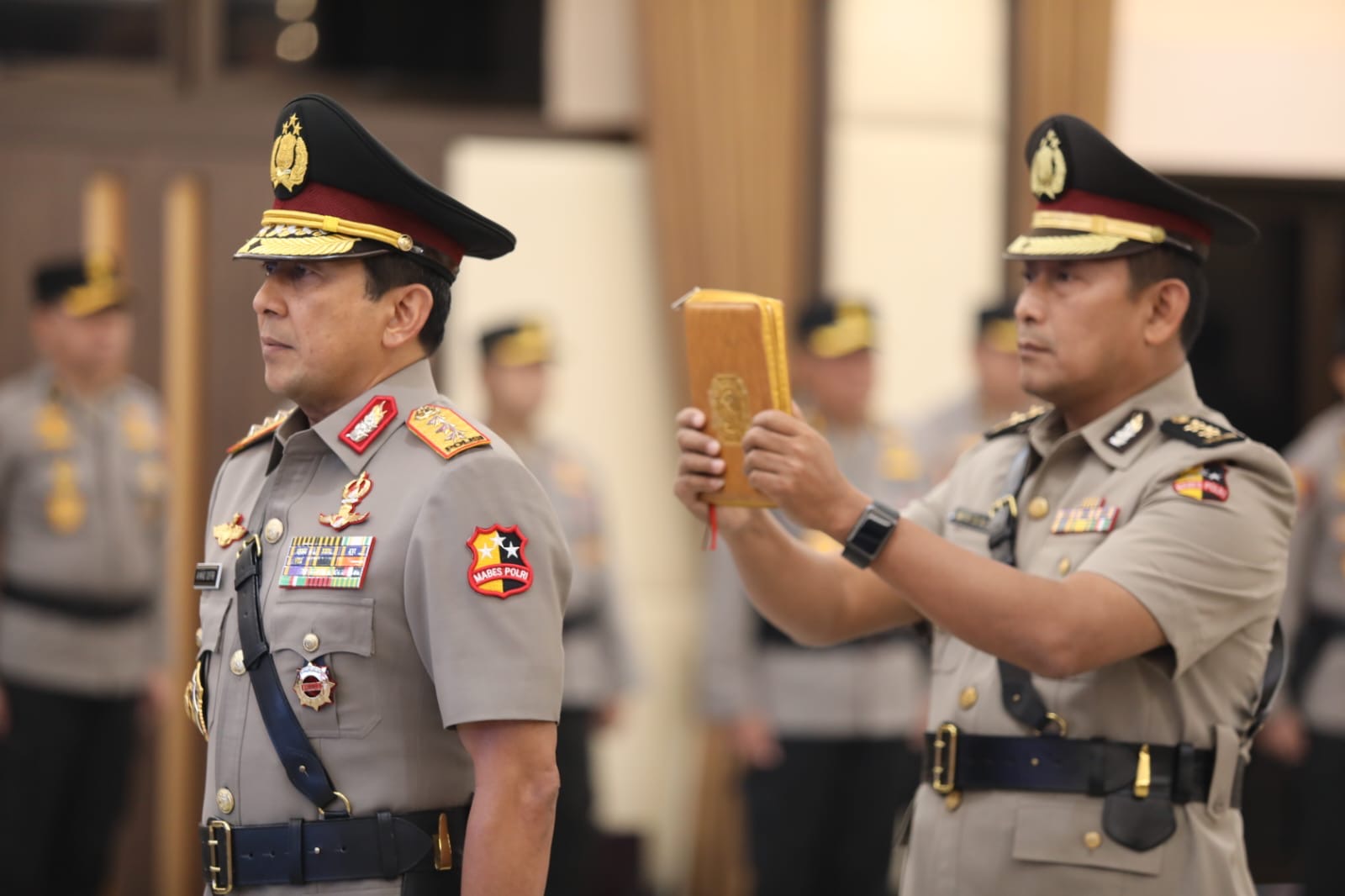 Kapolri Resmi Lantik Komjen Ahmad Dofiri Sebagai Wakapolri