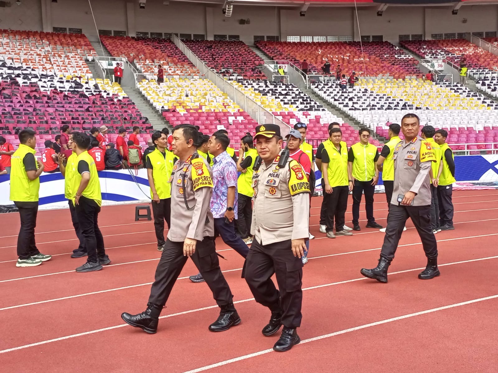 Polri Kerahkan 2.500 Personel Gabungan Amankan Pertandingan Indonesia Vs Jepang