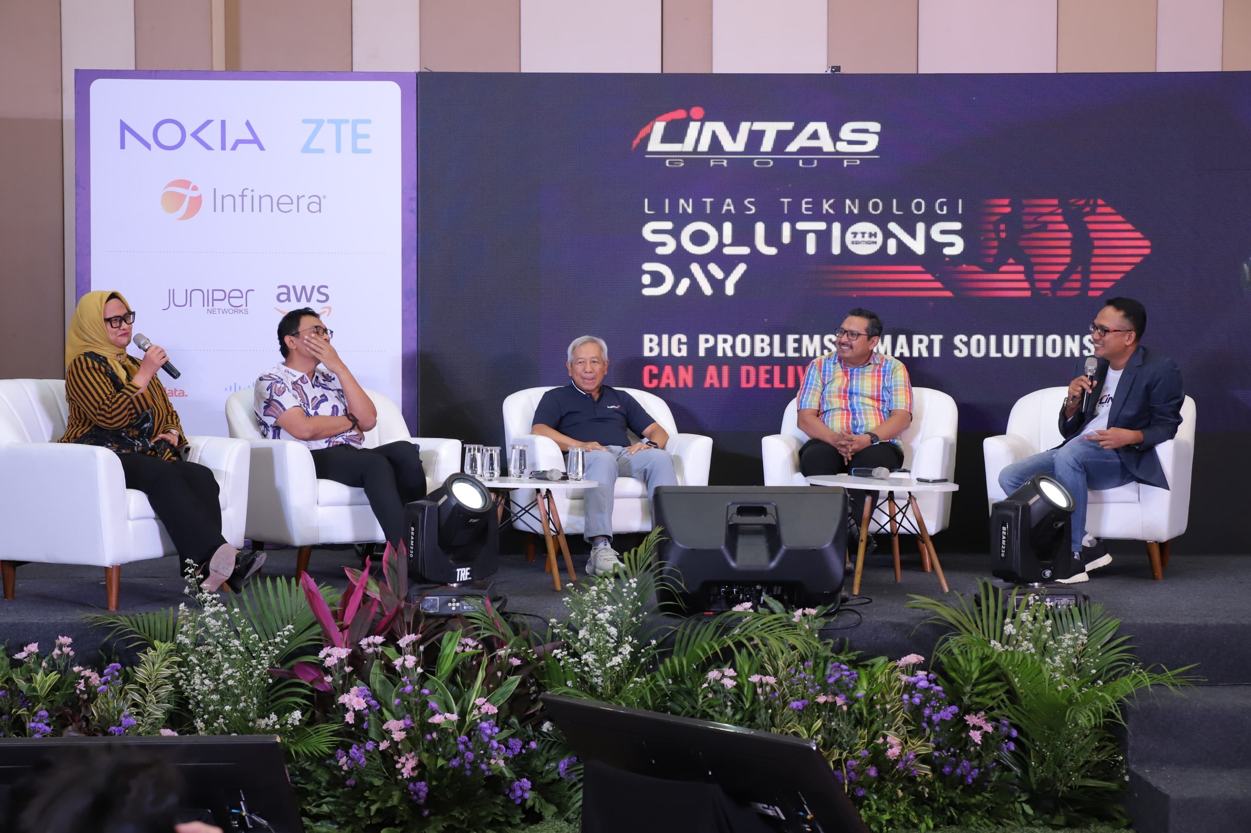 “Big Problems, Smart Solutions: Can AI Deliver?”, Tema Kegiatan Diskusi Lintas Teknologi Solutions Day yang ke-7