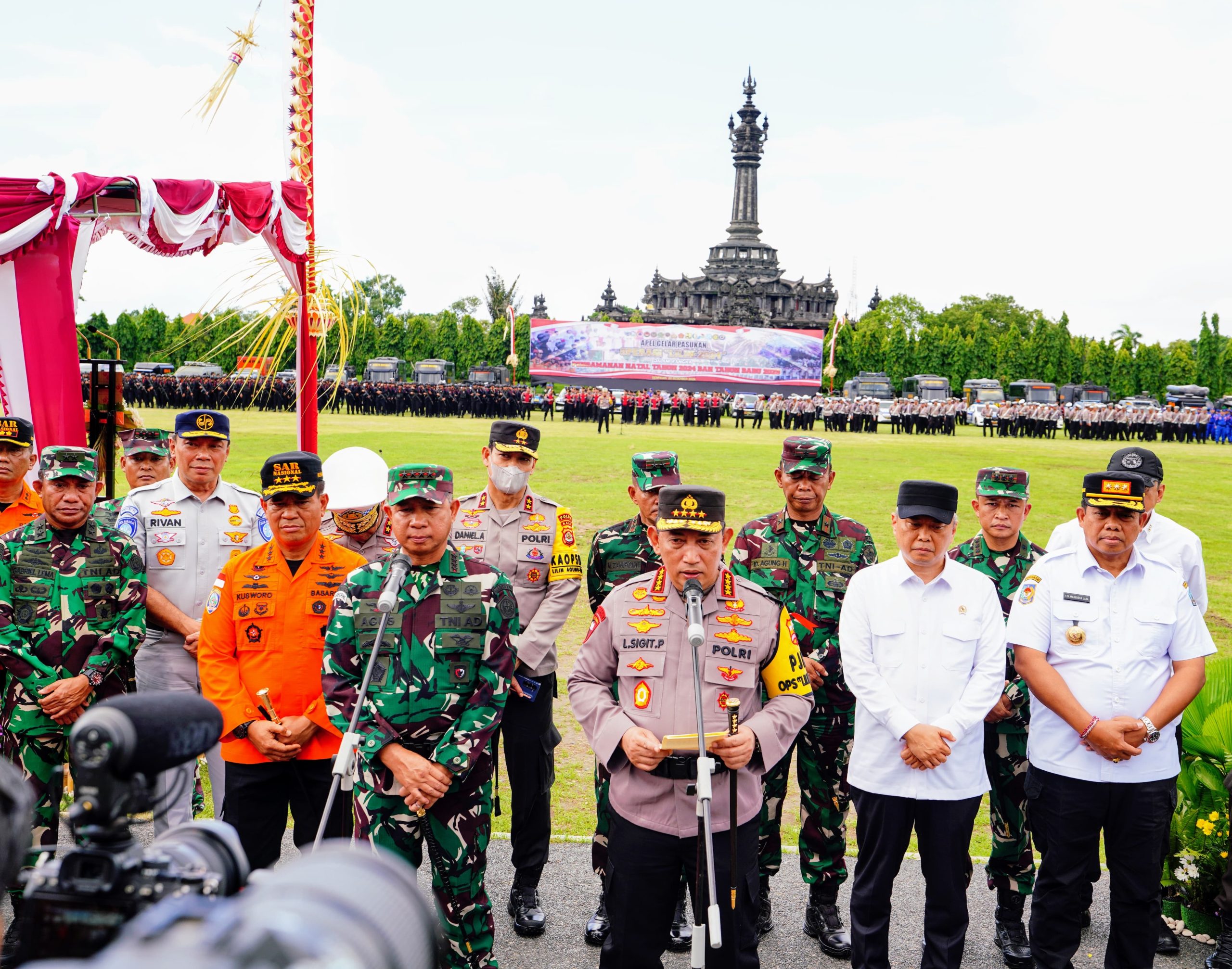 Pengamanan Natal dan Tahun Baru, Kapolri dan Panglima TNI Pimpin Operasi Lilin 2024