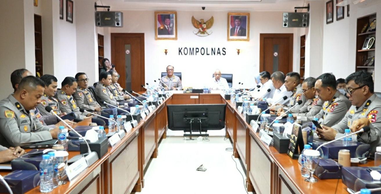 Irwasum Polri Bersama Kompolnas RI Bahas Kerja Sama dan Penguatan Pengawasan Internal Polri