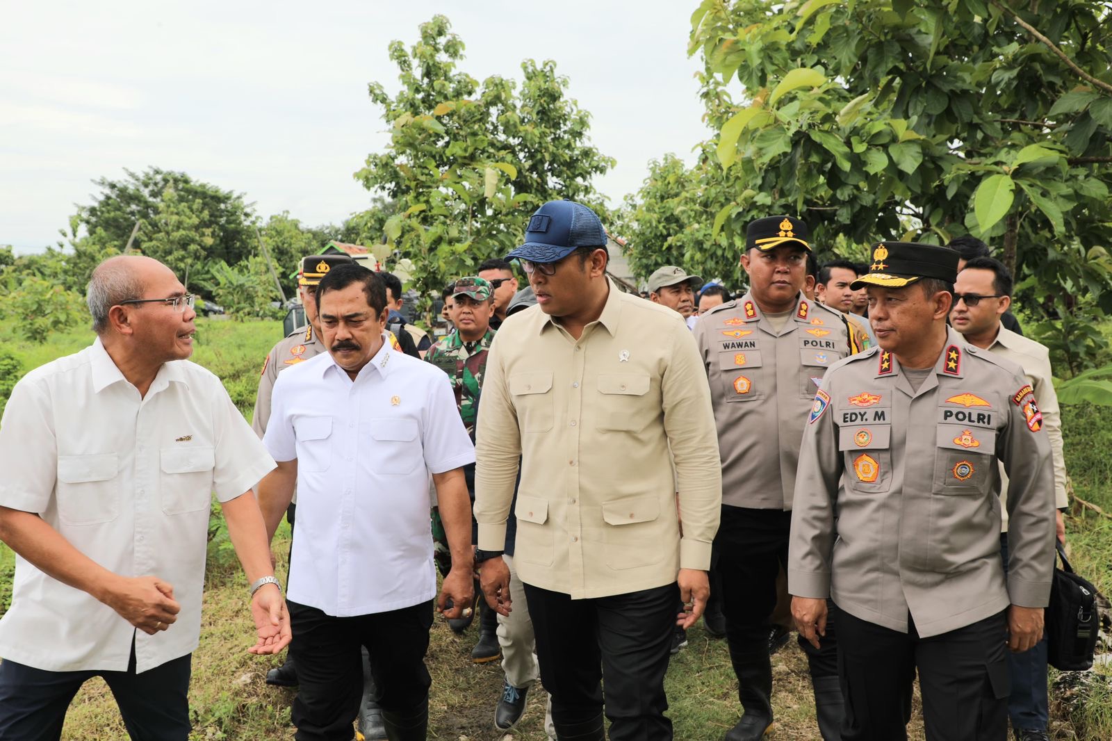 Cetak 10 Ribu Hektare Sawah, Gugus Tugas Ketahanan Pangan Polri Tanam Padi Serentak