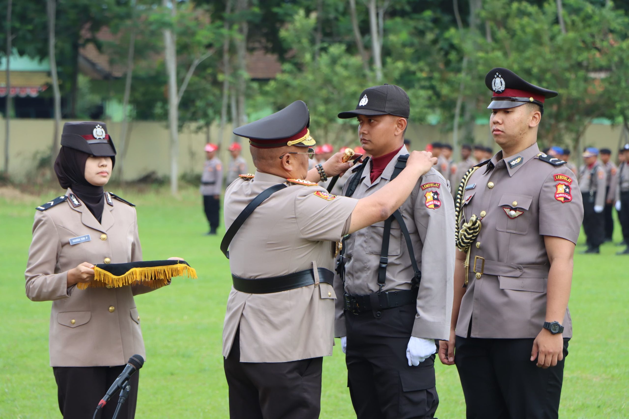 Kalemdiklat Polri Buka Dik Bakomsus Polri Di Pusdik Binmas