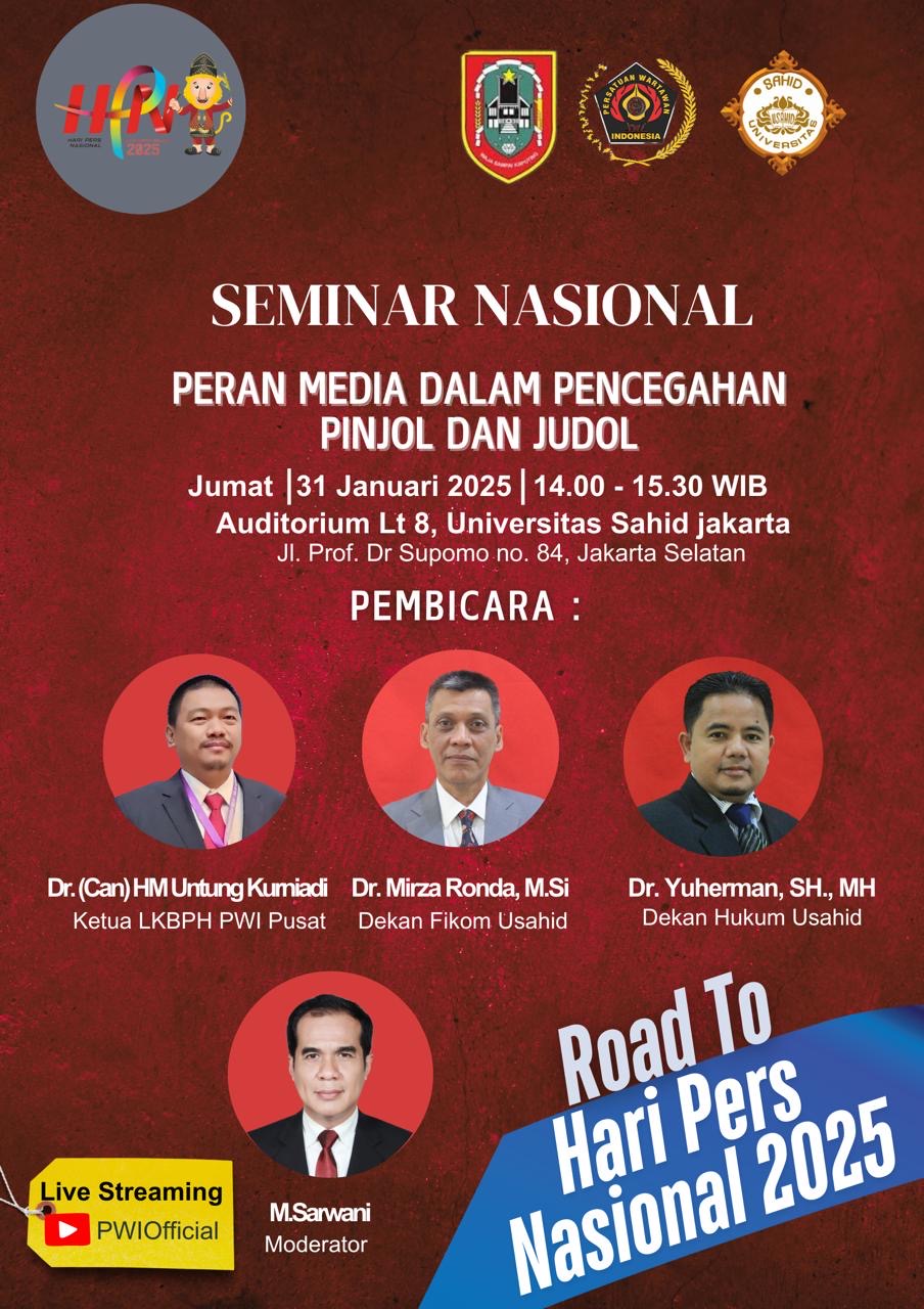 Road to HPN 2025 Kalsel, Panpel Gelar Seminar Pinjol di Universitas Sahid Jakarta