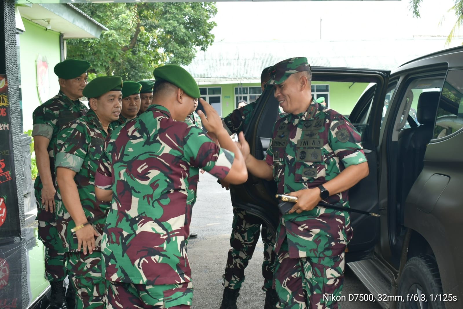 Danrem 051/WKT Sampaikan Pengarahan Kepada Prajurit TNI, PNS, dan Persit Kodim 0508/Depok