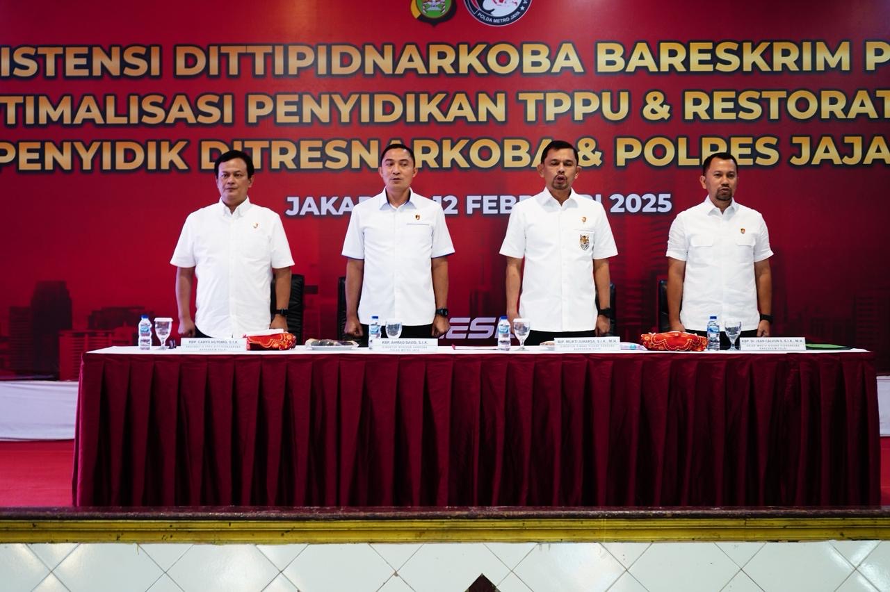 Optimalisasi Penyidikan TPPU Dan Restorative Justice, Bareskrim Polri Gelar Asistensi Di Polda Metro Jaya