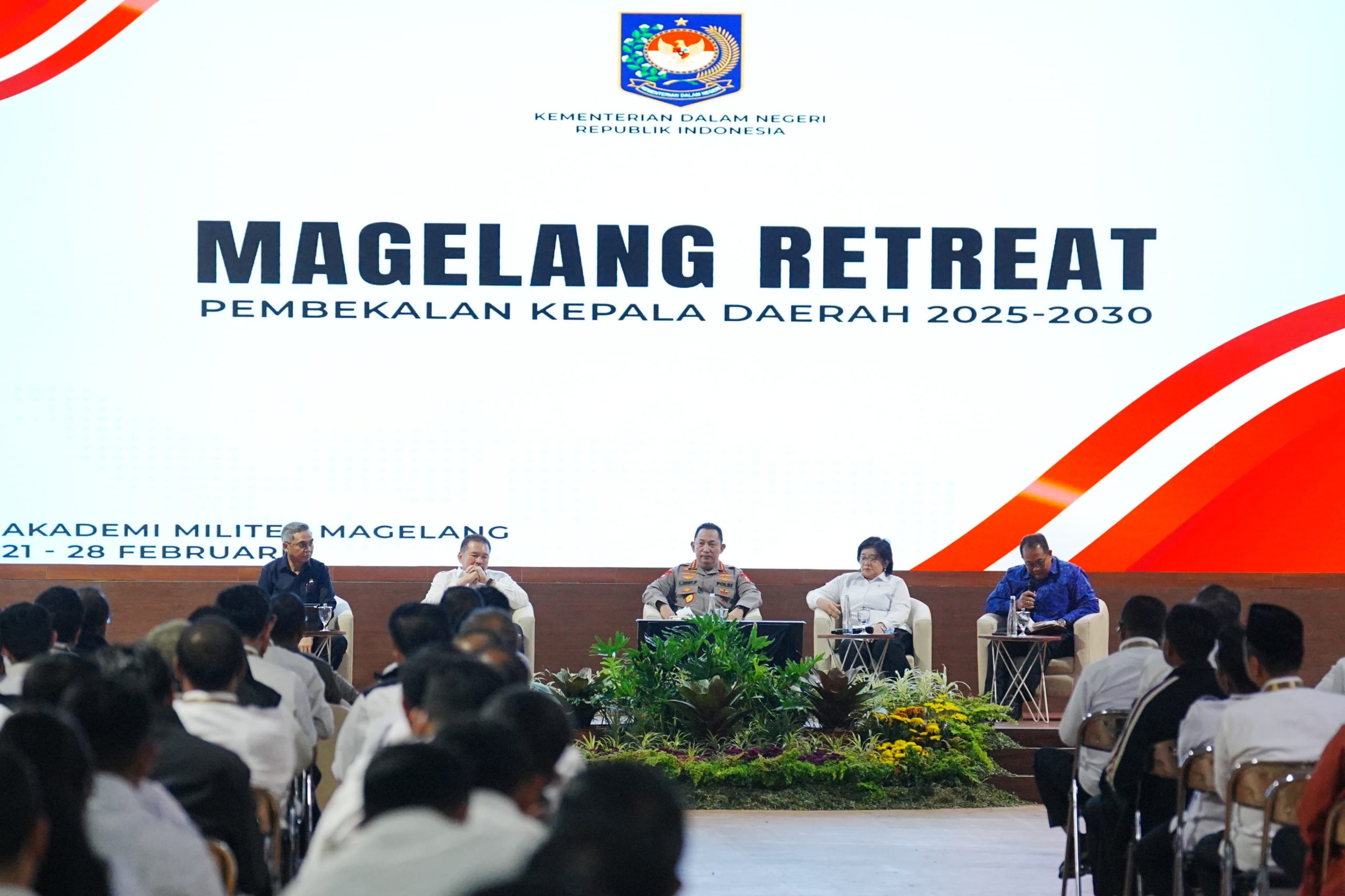 Jadi Narasumber Retreat Kepala Daerah, Kapolri Bicara Pencegahan Korupsi