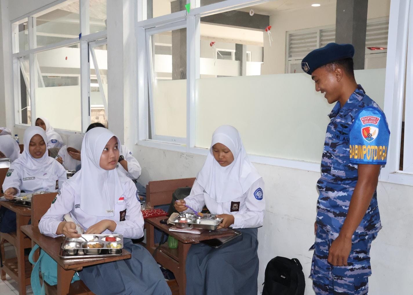 Danlanud Husein Sastranegara: Program Makan Bergizi Bertujuan Meningkatkan Kesadaran Pentingnya Pola Makan Sehat di Kalangan Pelajar