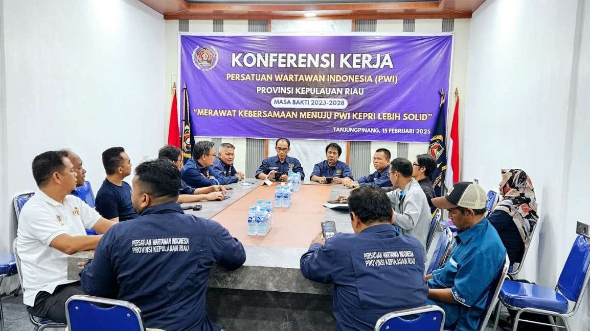 Konker PWI Kepri Bahas Program Kerja