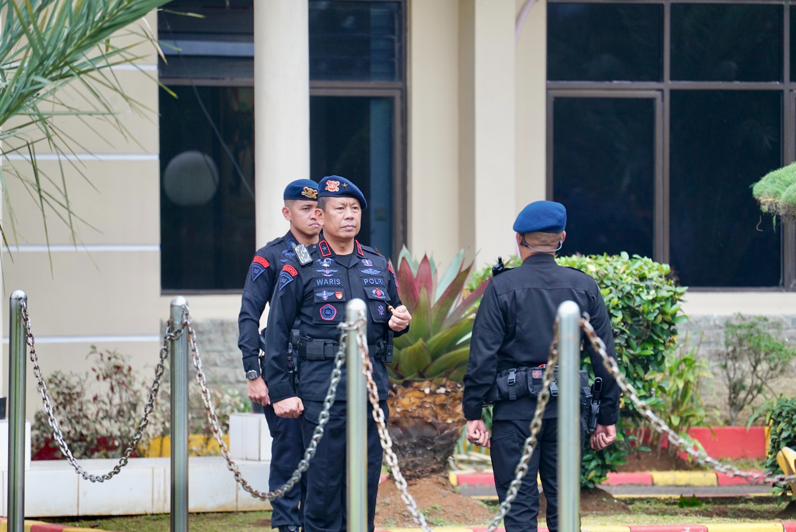 Jelang Hari Raya Idul Fitri 1446 H, Danpas Pelopor Korbrimob Polri Cek Kesiapan Pasukannya