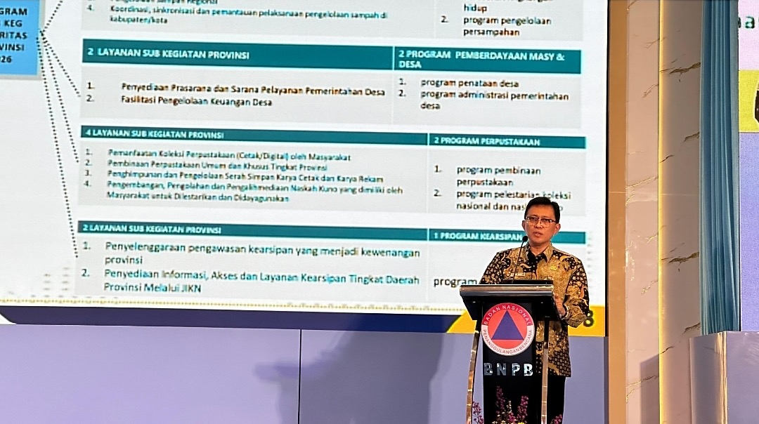 Restuardy Daud: Mitigasi Bencana Perlu Dukungan di Semua Tingkat Pemerintahan Restuardy Daud: Mitigasi Bencana Perlu Dukungan di Semua Tingkat Pemerintahan