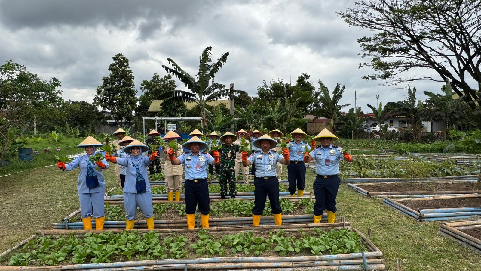 Dukung Ketahanan Pangan dan Pemenuhuan Gizi, Panen Sayur Lanud Husein Sastranegara Didistribusikan ke SPPG Dukung Ketahanan Pangan dan Pemenuhuan Gizi, Panen Sayur Lanud Husein Sastranegara Didistribusikan ke SPPG