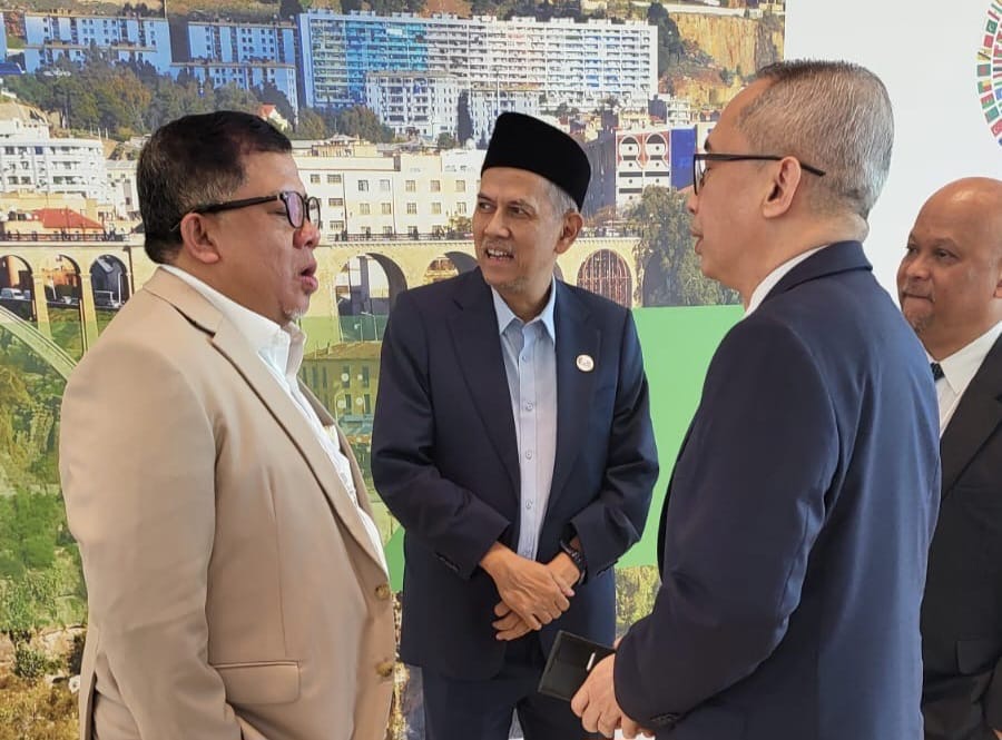 Wakil Menteri Keuangan Anggito Abimanyu Pimpin Delegasi RI di Pertemuan Tahunan IsDB 2025 di Aljazair Wakil Menteri Keuangan Anggito Abimanyu Pimpin Delegasi RI di Pertemuan Tahunan IsDB 2025 di Aljazair