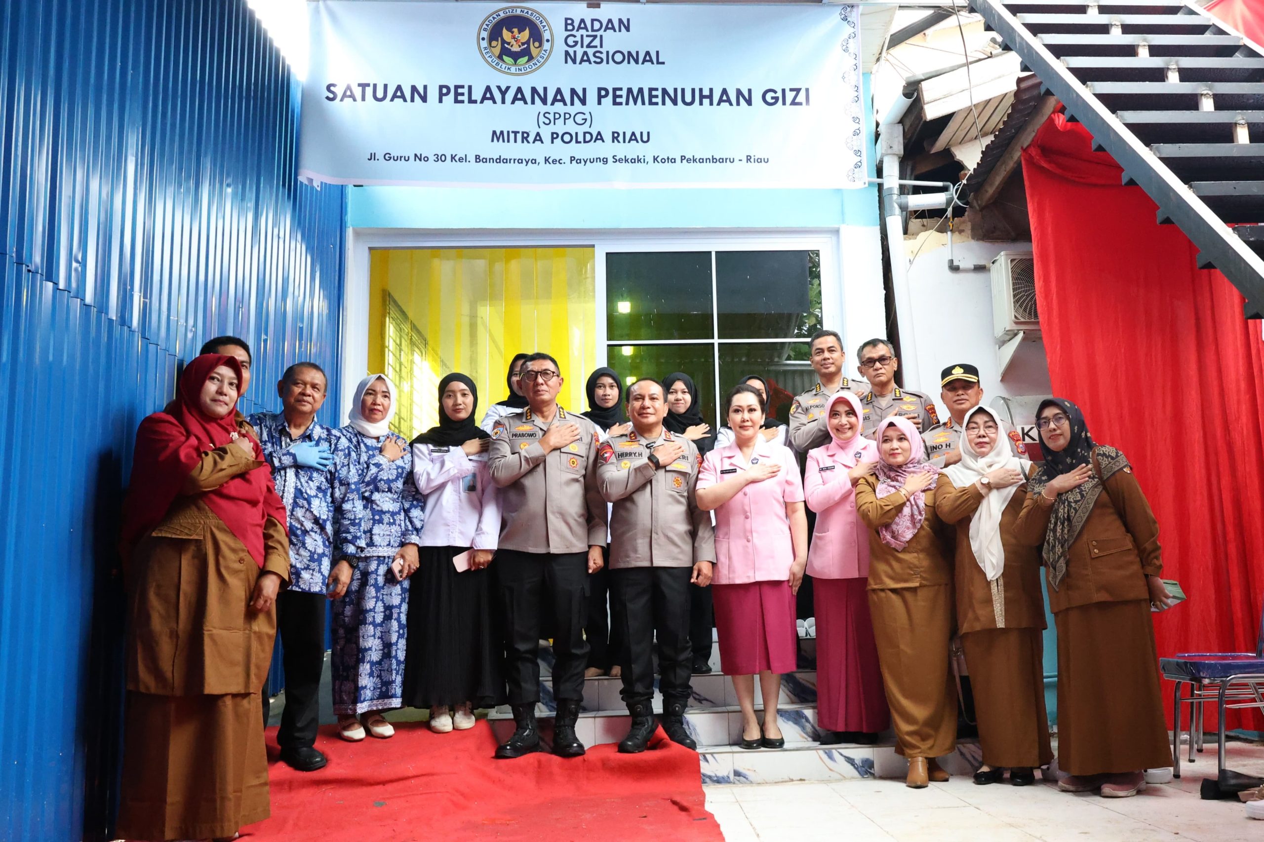 Polda Riau Resmi Luncurkan Program Satuan Pelayanan Pemenuhan Gizi (SPPG)