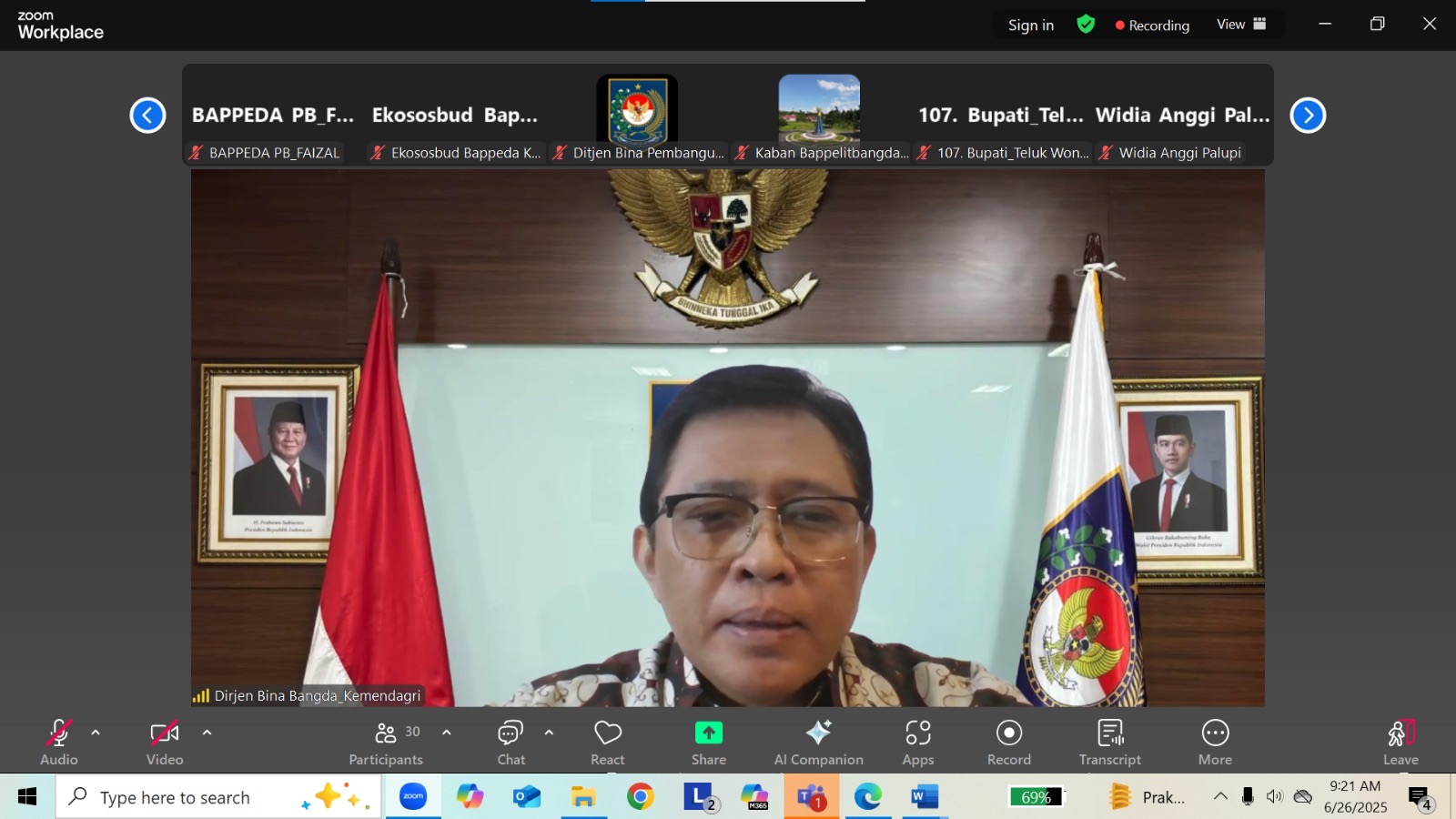 Kemendagri Dorong Penyelarasan RPJMD Papua Barat dengan RPJMN 2025–2029 Kemendagri Dorong Penyelarasan RPJMD Papua Barat dengan RPJMN 2025–2029