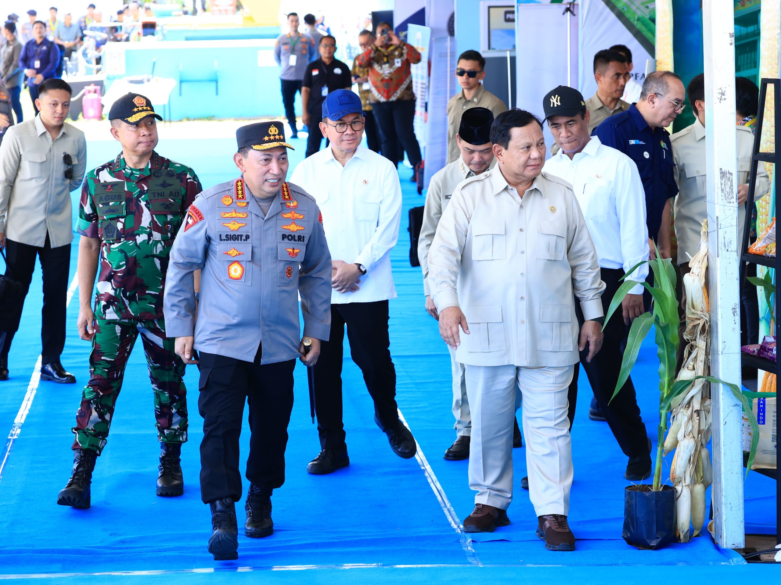 Presiden Prabowo Senang Panen Raya Jagung Inisiasi Polri Berhasil Presiden Prabowo Senang Panen Raya Jagung Inisiasi Polri Berhasil