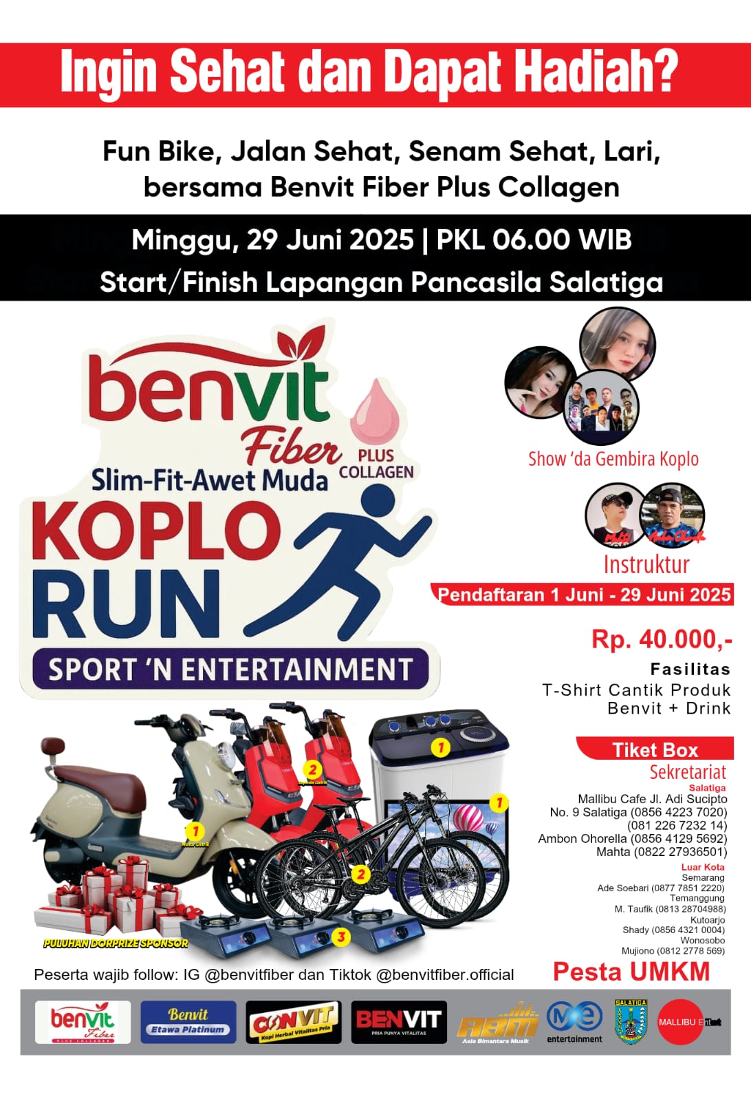 Menangkan Doorprize Spektakuler di Koplo Run Batch#1 Salatiga – Sport ‘n Entertainment Menangkan Doorprize Spektakuler di Koplo Run Batch#1 Salatiga – Sport ‘n Entertainment