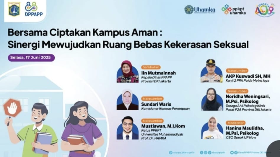 UHAMKA dan DPPAPP DKI Kolaborasi Cegah Kekerasan Seksual UHAMKA dan DPPAPP DKI Kolaborasi Cegah Kekerasan Seksual