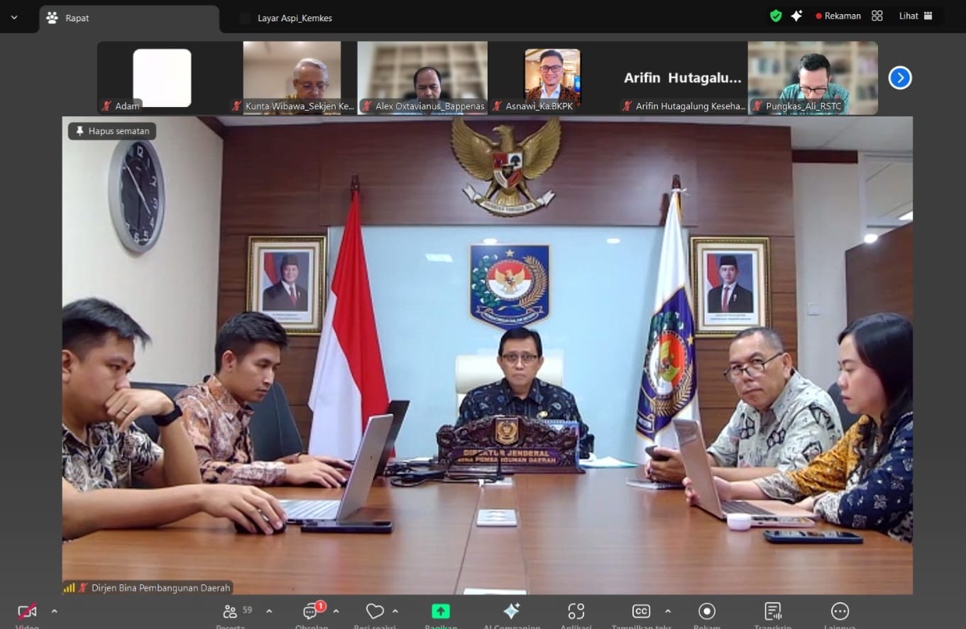 Pemerintah Bahas Penyusunan RPerpres Rencana Induk Bidang Kesehatan Pemerintah Bahas Penyusunan RPerpres Rencana Induk Bidang Kesehatan