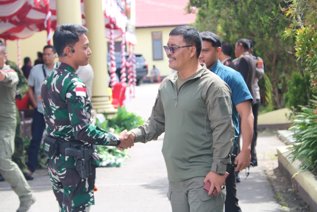 Wakaops Damai Cartenz hadiri tasyakuran Hari Bhayangkara ke-79 di Polres Jayawijaya
