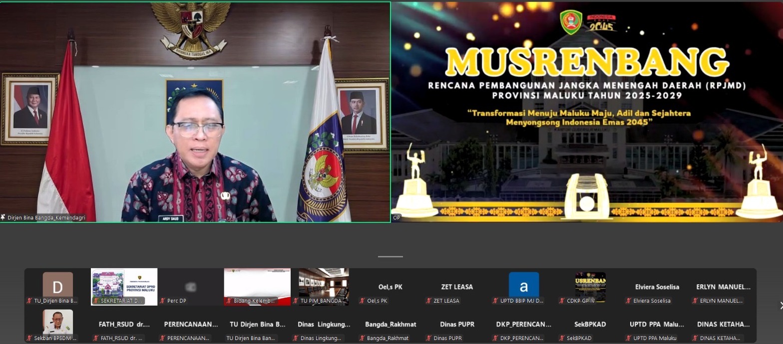 Restuardy Daud: RPJMD Pegang Peran Strategis untuk Wujudkan Pembangunan Restuardy Daud: RPJMD Pegang Peran Strategis untuk Wujudkan Pembangunan