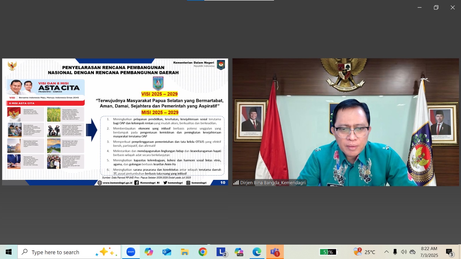 Papua Selatan Susun RPJMD, Kemendagri Beri Arah Sinkronisasi Kebijakan Pusat-Daerah Papua Selatan Susun RPJMD, Kemendagri Beri Arah Sinkronisasi Kebijakan Pusat-Daerah