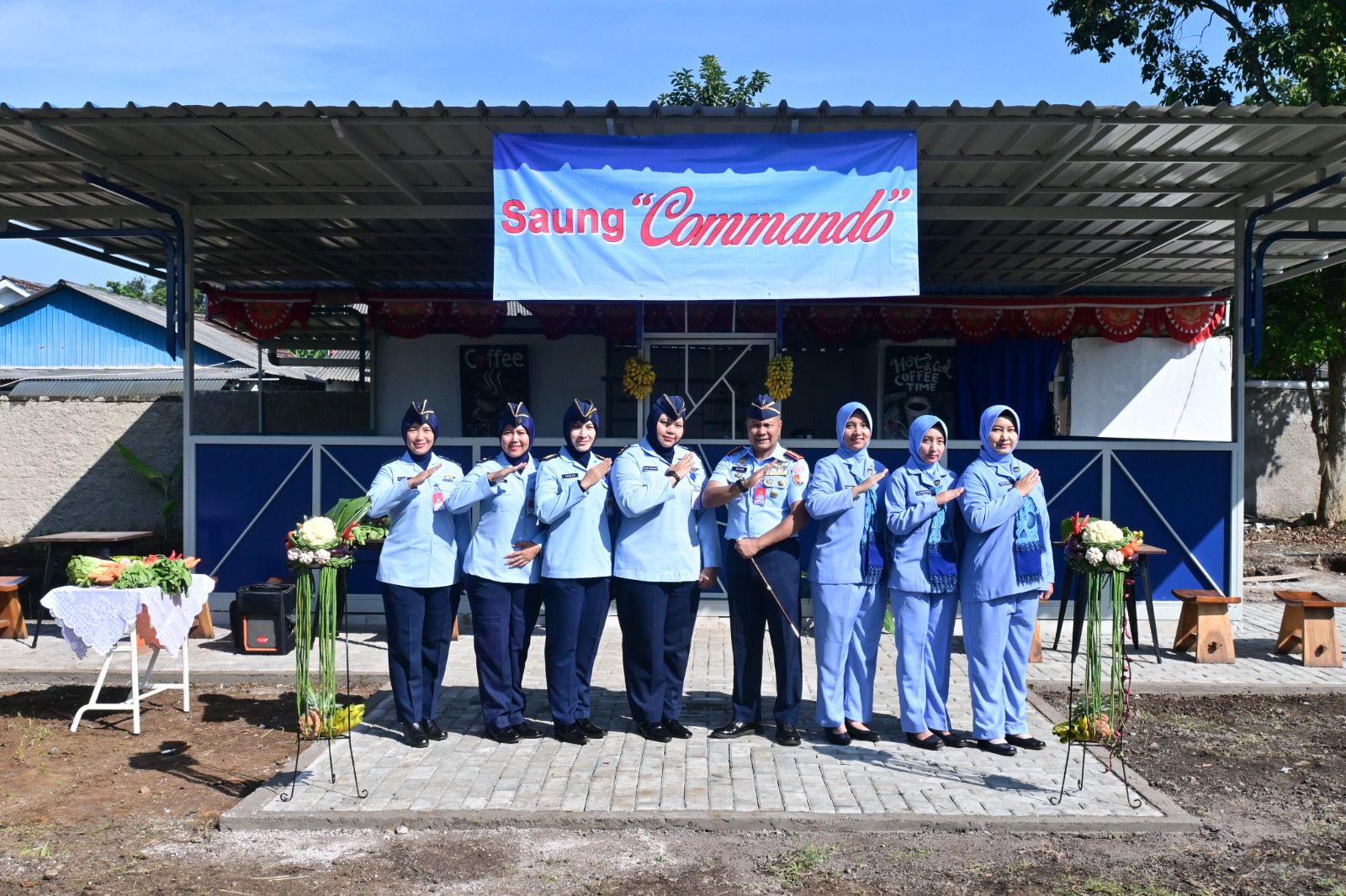 Jaga Soliditas Prajurit, Komandan Lanud Husein Sastranegara Resmikan Saung Commando Jaga Soliditas Prajurit, Komandan Lanud Husein Sastranegara Resmikan Saung Commando