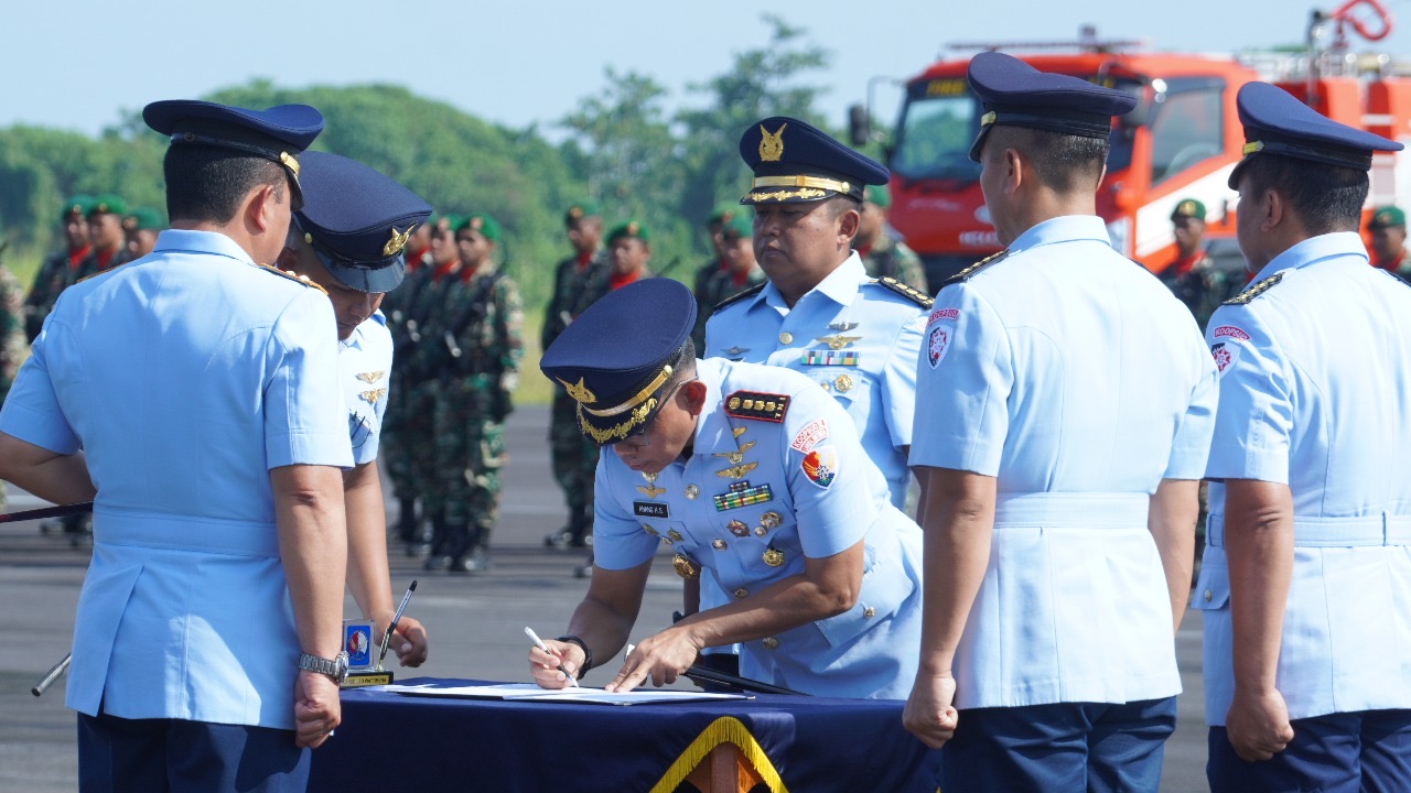 Jaga Kesinambungan Kepemimpinan, Pangkoopsud III Tekankan Peran Vital Lanud Leo Wattimena Jaga Kesinambungan Kepemimpinan, Pangkoopsud III Tekankan Peran Vital Lanud Leo Wattimena