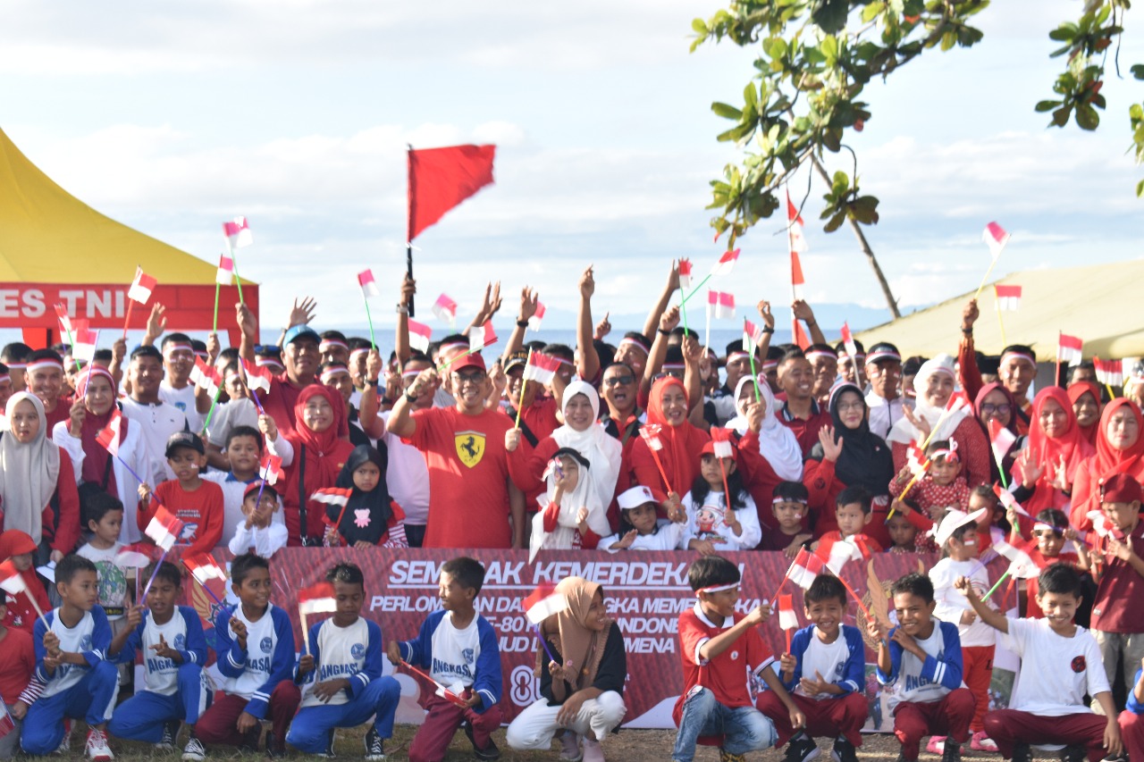 HUT ke-80 RI, Lanud Leo Wattimena Gelar Lomba Rakyat di Morotai