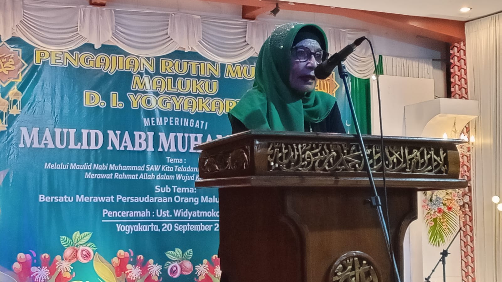 Pererat Silaturahmi, Ratusan Warga Muslim Maluku di DIY Peringati Maulid Nabi