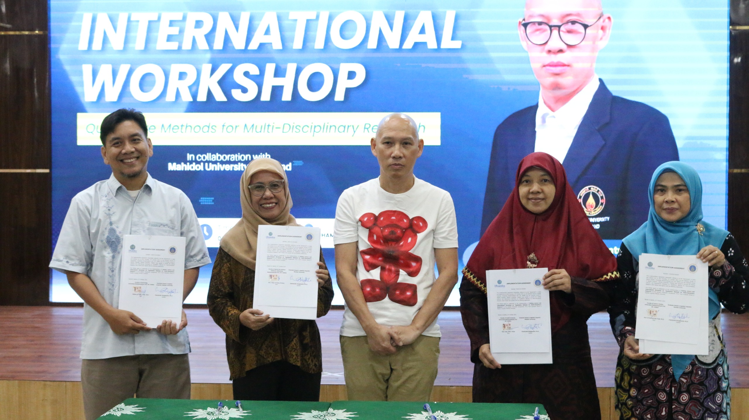 Implementasi Kerjasama, Pakar Metodologi Mahidol University Beri Kuliah Umum di Uhamka