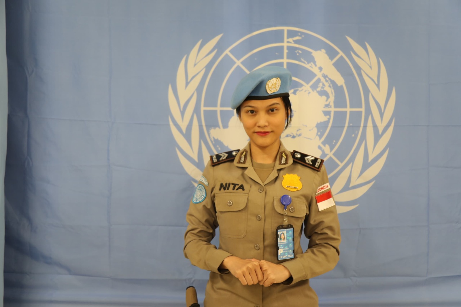 Brigadir Renita Rismayanti, Polwan Polri Raih Penghargaan Dunia — UN Woman Police Officer of The Year 2023 Brigadir Renita Rismayanti, Polwan Polri Raih Penghargaan Dunia — UN Woman Police Officer of The Year 2023
