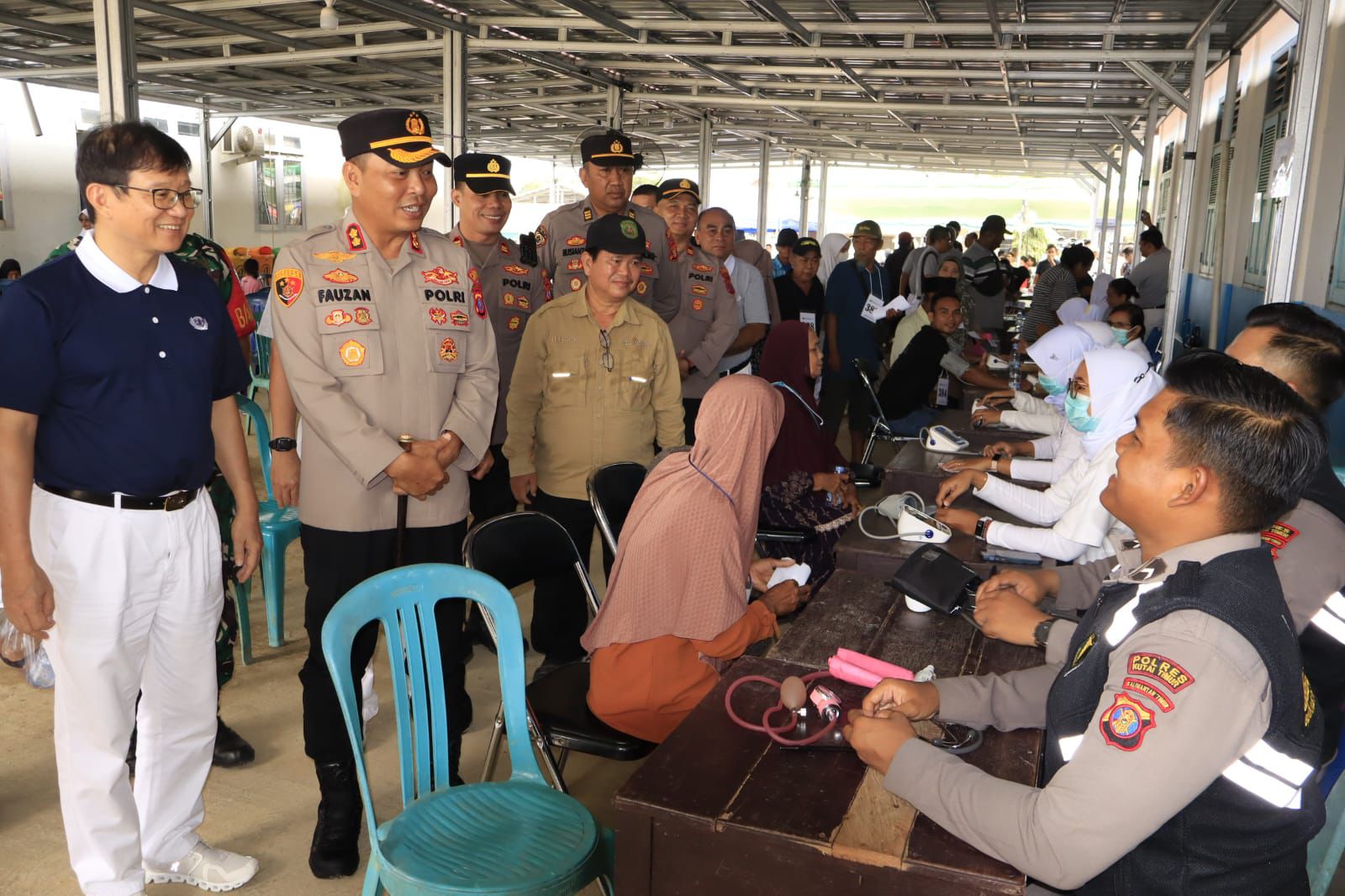 Sehat Bersama Polri, Warga Makmur Jaya Nikmati Layanan Kesehatan Gratis di Hari Jadi Humas Polri Ke-74 Sehat Bersama Polri, Warga Makmur Jaya Nikmati Layanan Kesehatan Gratis di Hari Jadi Humas Polri Ke-74