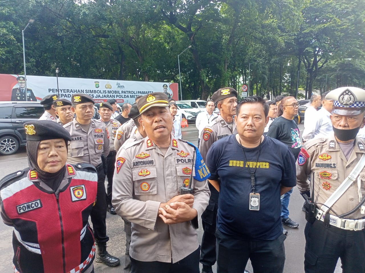 Patroli Skala Besar Polda Metro Jaya Ajak Masyarakat Aktif Wujudkan Jakarta Aman dan Kondusif