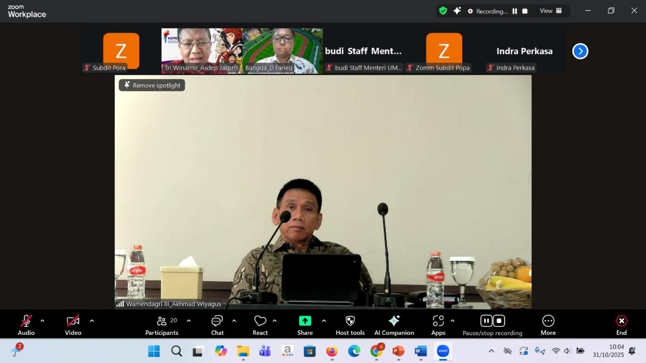 Kemendagri Dorong Pembentukan Satgas Pemanfaatan Stadion dan Kawasan Olahraga Nasional Kemendagri Dorong Pembentukan Satgas Pemanfaatan Stadion dan Kawasan Olahraga Nasional