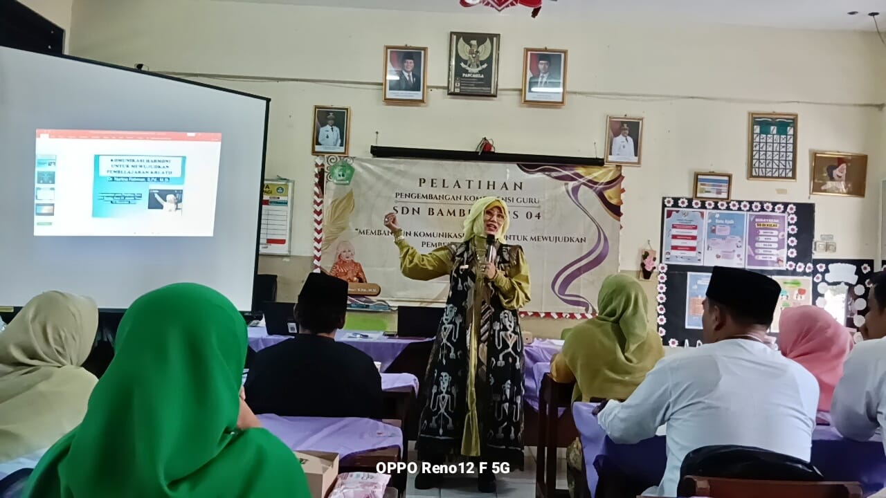 Demi Pembelajaran Kreatif, SDN Bambu Apus 04 Bekali Guru dengan Keterampilan Komunikasi Efektif