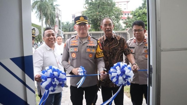 Polres Tangsel Resmikan Pos Lantas di Kelapa Dua untuk Perkuat Program Jaga Jakarta