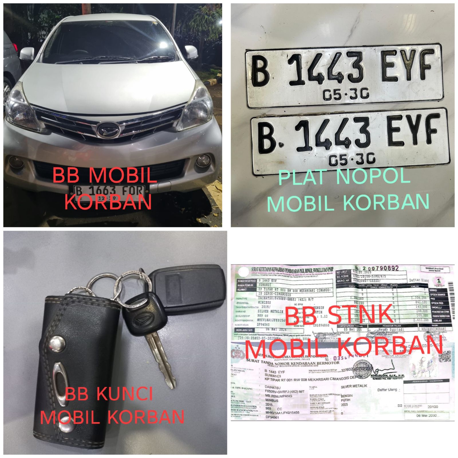 Resmob Polda Metro Jaya Tangkap Pencuri Mobil Modus Polisi Gadungan di Cibubur Resmob Polda Metro Jaya Tangkap Pencuri Mobil Modus Polisi Gadungan di Cibubur