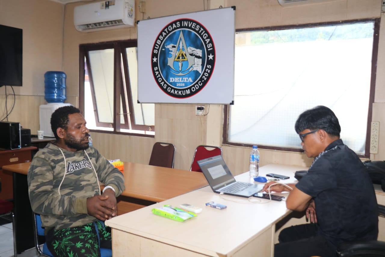 Pelaku Pembunuhan Nakes Kiwirok Berhasil Ditangkap Satgas Operasi Damai Cartenz di Keerom