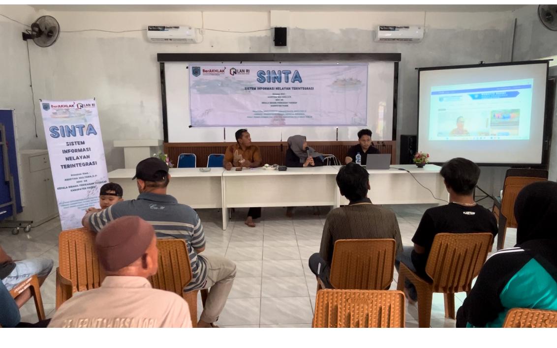Dinas Perikanan Paser Resmi Luncurkan Sistem informasi Nelayan Terintegrasi (SINTA) Dinas Perikanan Paser Resmi Luncurkan Sistem informasi Nelayan Terintegrasi (SINTA)