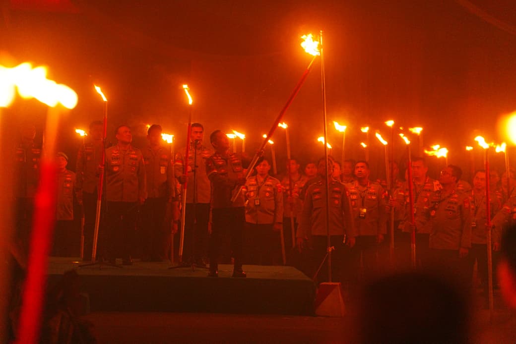 Kapolri Pimpin Renungan Nilai-Nilai Ksatria Bhayangkara,  Komitmen Moral dalam Transformasi Polri