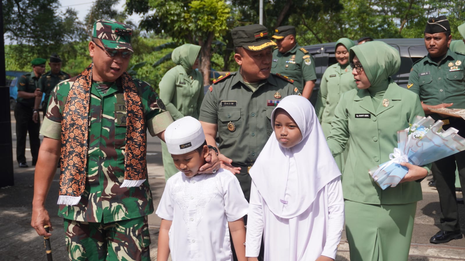 Kunjungan Kerja Dandim 0508/Depok di Koramil 06/Cimanggis