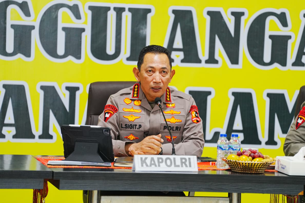 Kapolri Pimpin Rakor Bencana dengan Forkopimda Sumut, Bahu Membahu Tangani Bencana