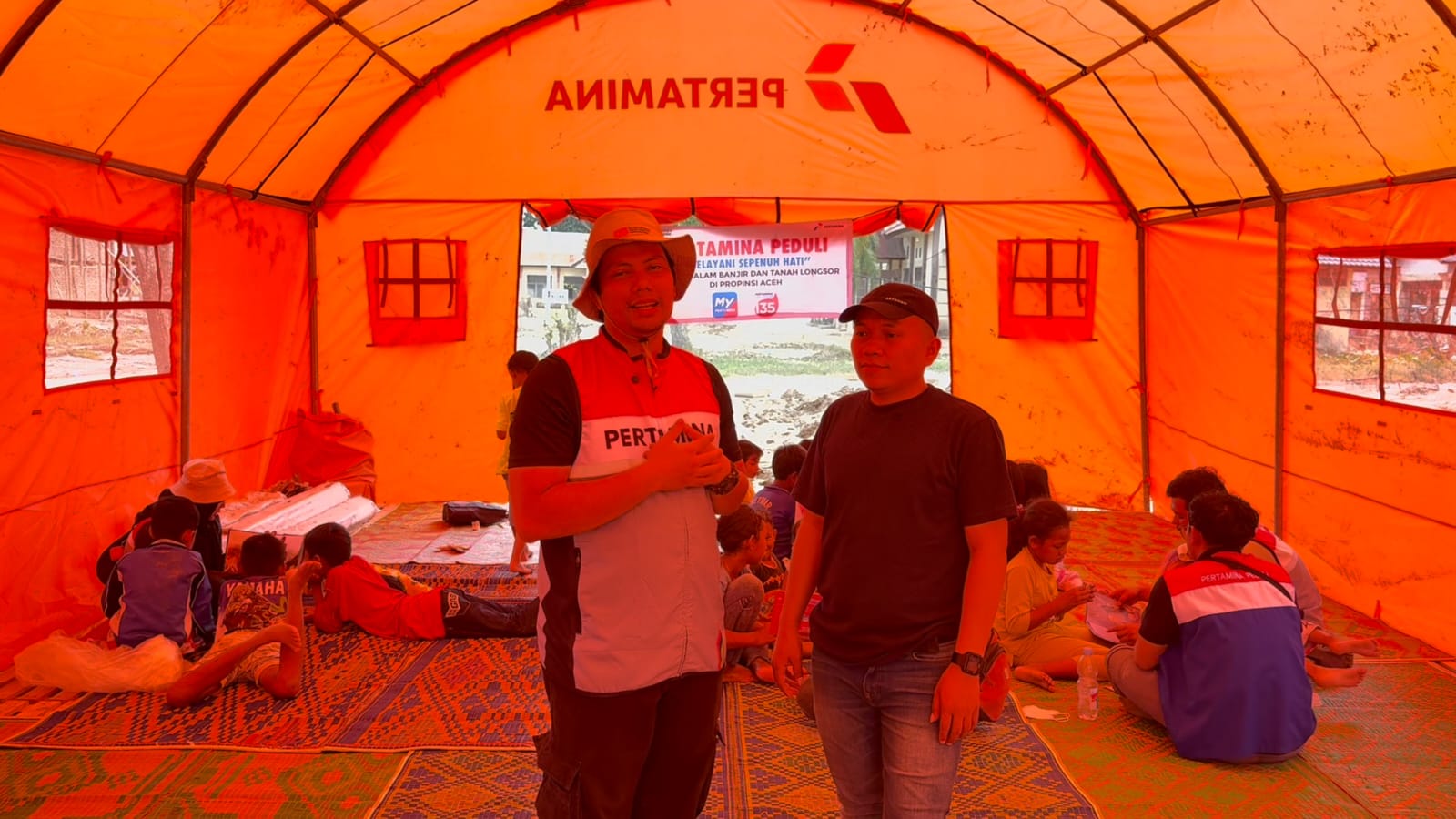 Di Pengungsian, BNPB dan Pertamina Collab Ajak Anak-Anak Aceh Tamiang Main dan Lepas Trauma Di Pengungsian, BNPB dan Pertamina Collab Ajak Anak-Anak Aceh Tamiang Main dan Lepas Trauma