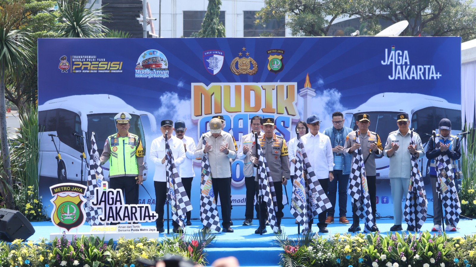 Polri Gelar Mudik Gratis Presisi 2026, 4.009 Pemudik Siap Diberangkatkan