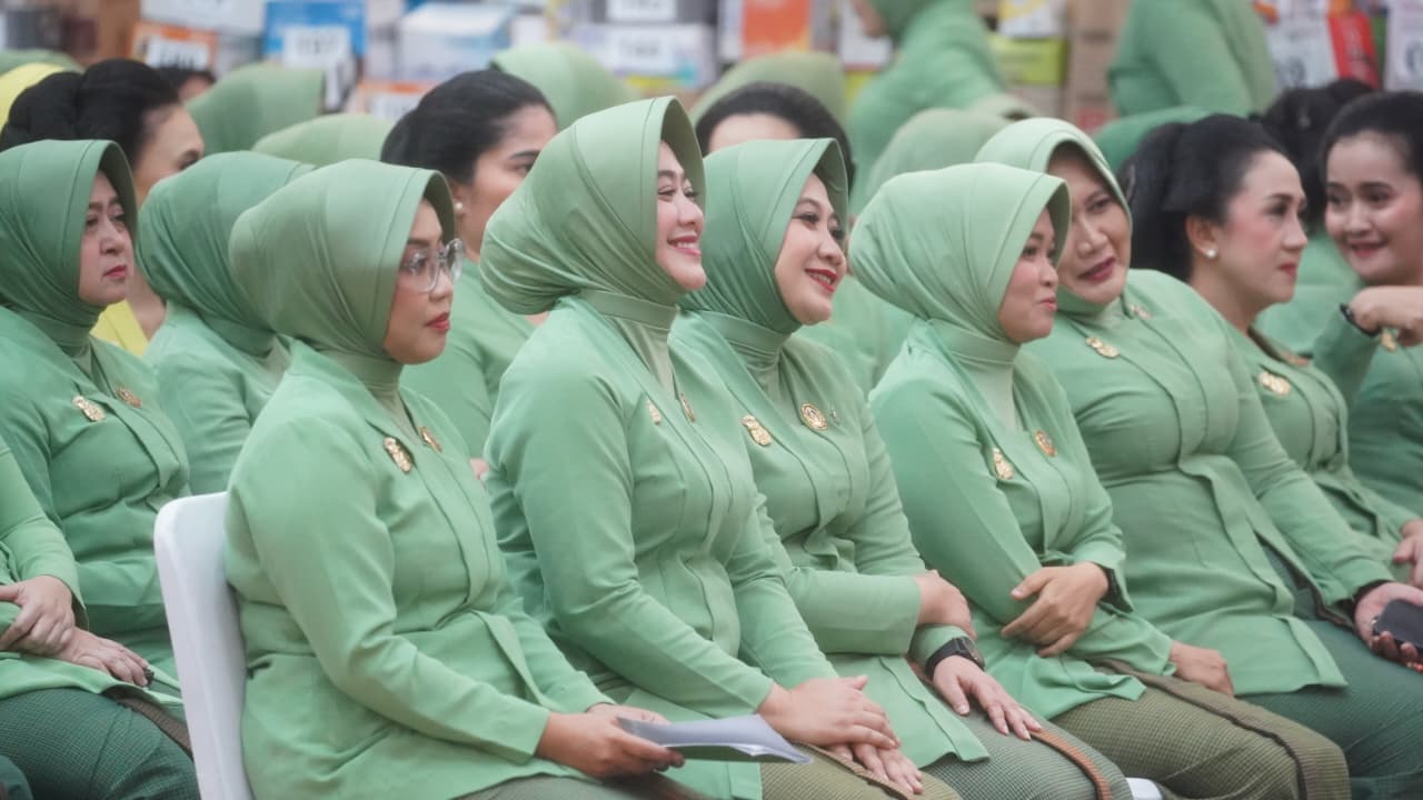 Pangdam Jaya Hadiri Peringatan HUT ke-80 Persit Kartika Chandra Kirana di Makodam Jaya