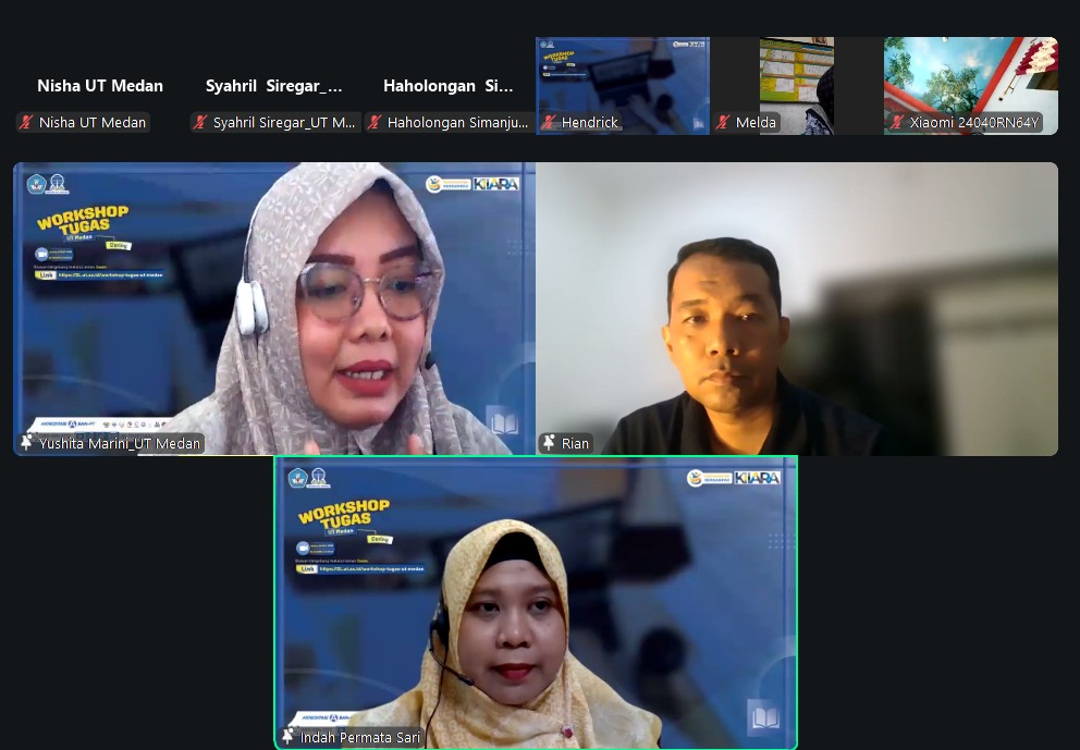 UT Medan Perkuat Kemandirian Mahasiswa Lewat Workshop Tugas Daring