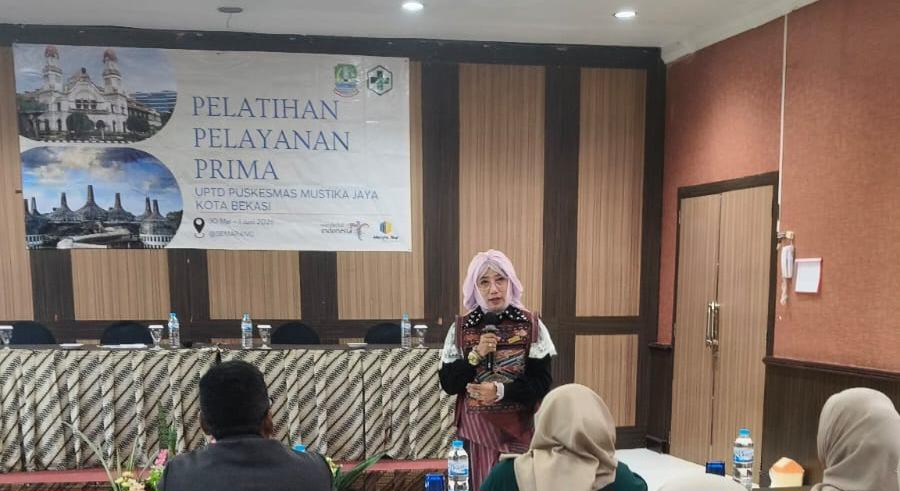 UPTD Puskesmas Mustika Jaya Kota Bekasi Bekali Tenaga Kesehatan Pelatihan Pelayanan Prima UPTD Puskesmas Mustika Jaya Kota Bekasi Bekali Tenaga Kesehatan Pelatihan Pelayanan Prima